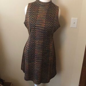 Bar III colorful chevron tunic